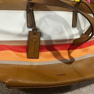 Fossil tote bag